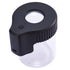 Gordon Light-Up Led Storage Jar, Air Tight & Magnifying View Jar, Black Jar Lid, Rechargeable Glass Jar Container 155 ml